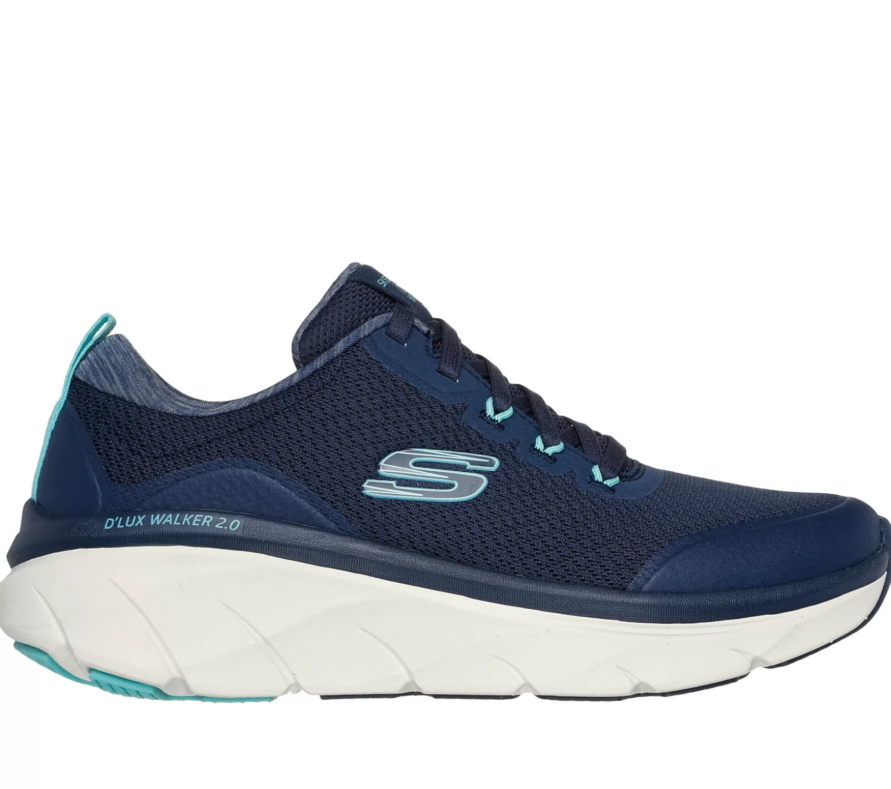 Skechers Relaxed Fit: D'Lux Walker 2.0 - Radiant Rose^DAMES Instappers | Sportieve Sneakers